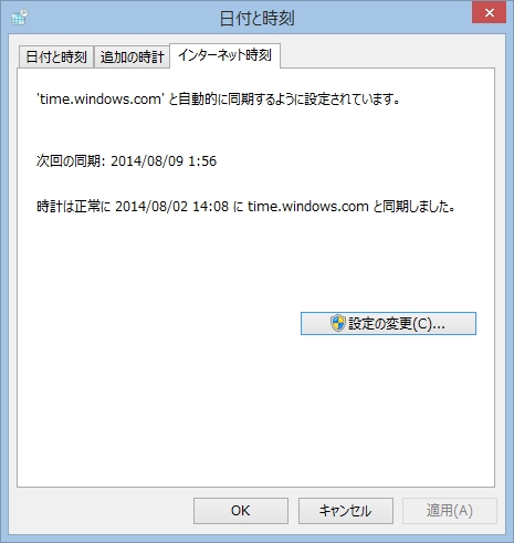 インターネット時刻