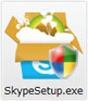 Skypeのセットアップファイル
